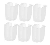 Abaodam 6Pcs Turntable Stylus Protector Covers Vinyl Record Needle Cover Plastic Sturdy Wear-Resistant Record Player Needle Protective Cap for Lasting Protection