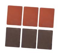 Abaodam 6pcs Turtle Habitat Clay Bricks Handmade Red Clay Basking Platforms with Smooth Edges for Safe Climbing and Resting Moisture Absorbing Reptile Ledges for Terrarium Landscaping