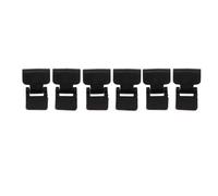 Abaodam 6pcs Turtle Terrarium Buckle Glass Pet Tank Latch, Reptile and Amphibious Enclosure Anti-escape Lock Clips for Tropical Tortoise Breeding Tanks, 3pcs Set with 2 Latches Each