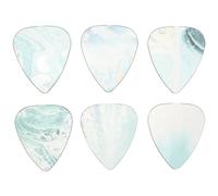 Abaodam 6pcs Ukulele Pick Thick Guitar Picks Folk Guitar Picks Triangle Guitar Picks Guitar Accessories Kit Bass Guitar Picks Guitar Picks Thick Guitars Suite Aluminum Sheet Single Sided