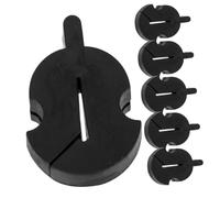Abaodam 6pcs Violin Mute Ultra Practice Silencer Violin Accessories Practice Mute for
