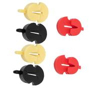 Abaodam 6pcs Violin Practice Mutes Rubber Silencers for Musical Instruments Noise-reducing Violin Parts Non-scratch Soft for Quiet Practice at Home