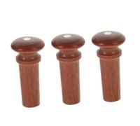 Abaodam 6pcs Wood Violin Tailpiece Replacement Endpin Tail Screws for Violin Accessories Fits Full