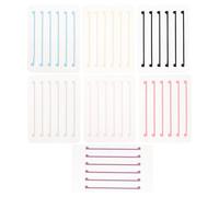 Abaodam 7 Sheets Silicone Eyelash Perm Pads for Eyelash Curler Pads in Colors for Beauty Salon and Home Use