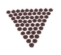 Abaodam 70pcs Miniature Tree Stands Model Tree Bases with Authentic Trunk Detailing for DIY Crafts Railroad Train Scenery Landscape Decor