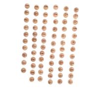 Abaodam 75pcs Solid Wood Bingo Balls Set Numbered for Lottery Raffles Party Games Family Interaction Engraved Accessories Portable Lightweight for Indoor Outdoor Fun