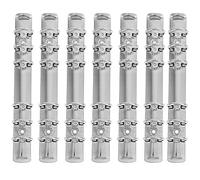 Abaodam 7pcs 6 Ring Loose Leaf Binder Mechanism Metal A6 Notebook Binder Well Polished Easily Add Or Remove Pages DIY Making Daily Work Stationery Supplies