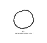 Abaodam 7Pcs Handmade Single Layer Beaded Wrist Chains with Geometric Patterns Elastic Hand Chain Bracelets for Women Versatile Accessories for Casual and Formal Wear Gift for Friends and