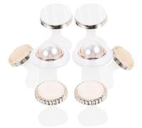 Abaodam 8 Pcs Silicone Toe Separators for Pedicure Supple Gel Spreaders Comfortable Nail Art Tool for Women Home Use