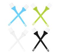 Abaodam 8 Pcs Small Crevice Cleaning Brushes Multi-Color Nylon Bristles Compact Keyboard Sink Detail Scrub Tools for Tight Spaces Portable and Versatile