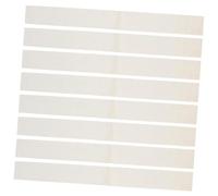 Abaodam 8 Sheets of Portable Beige Reed Flute Diaphragms for Crisp and Bright Sound Bamboo Flute Accessories Essential Supplies for Wind Instrument Maintenance