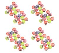 Abaodam 80 Pcs Eyeball Scare Halloween Balls Party Decorations Shiny Eyes Spooky Bouncy Fake Wicked The Small Googly Scary Creepy Realistic Color Class Indoor Zombie Halloween Decor