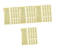 Abaodam 80pcs Fingerboard Guide Stickers for Ukulele Beginners Guitar Fretboard Note Markers Practice Tool for Learning Scales and Notes