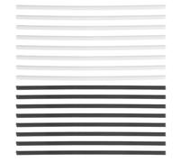 Abaodam 80pcs Guitar Side Dot Inlay Rods Fingerboard Position Marker Black and White for DIY Guitar Parts and Electric Fretboard