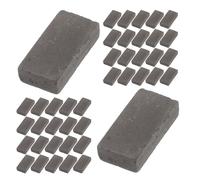 Abaodam 80Pcs Miniature Simulation Bricks Terrarium Decor Grey DIY Landscape Accessories Turtle Tank Setup Bricks for Micro Garden and Dollhouse