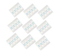 Abaodam 80pcs Waterproof Invisible Facial Lifting Tape for Contour Shaping with Pvc Material, Eye Lift Strips Suitable for Daily Use and Skin Tightening