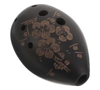 Abaodam 8hole Beginner Ocarina Pottery Ocarina Traditional Chinese Instrument Classic Musical Wind Flute Clay for Learning and Practice