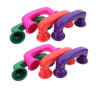 Abaodam 8pcs Auditory Feedback Phones for Colorful Plastic Reading for Early Learning Pronunciation Correction Interactive Speech Therapy Group Educational