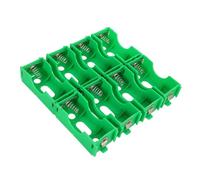 Abaodam 8Pcs Battery Holder for D Batteries Experimental Case for Series Parallel Connections Teaching Instrument for School Physics Projects