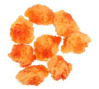 Abaodam 8pcs Beware of Chicken Chicken Rice Flower Model Pvc Decor Christmas Ornament