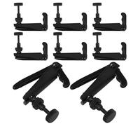Abaodam 8pcs Brass Violin Fine Tuner Metal Adjusters Instrument String Tuning Tools for Violinists Violin