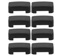 Abaodam 8pcs Car Seat Rail End Cover Protector Caps for/y Anti-scratch Sliding Track Rail Kick Guard for Automotive Use