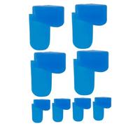 Abaodam 8pcs Clarinet Thumb Pad Silicone Cushion Rests Soft Supports for Clarinet Oboe Practice Instrument Accessories
