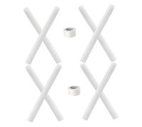 Abaodam 8pcs Dog Ear Stand Support Rods for Buffalo Ears Soft Foam Sticks for Dog Protection