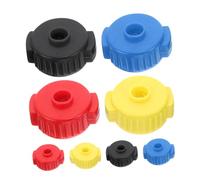 Abaodam 8pcs Drums Replacement Nuts: Quick Release Cymbal Nut Kit Plastic Percussion Cymbal Kits for Percussion Repair Parts Accessories