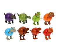 Abaodam 8pcs Egg to Dinosaur Transforming Toys Dinosaur Eggs Dino Changing - Creative Child Transform Toy Hidden Figures