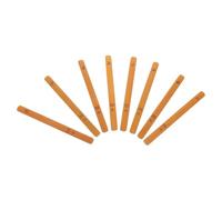 Abaodam 8pcs Engraved Bamboo Divination Sticks for Chinese Fortune Telling and Buddhist Practice Vintage Ching Trigrams for Spiritual Wisdom Mystical Prediction and Home Decoration