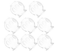 Abaodam 8pcs Glass Cupping Therapy Tool Set for Household Use, Thick Glass Cups Designed to Dispel Wind and Dampness, Meridians, for Chinese Massage and Fire Therapy