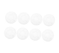 Abaodam 8pcs Guitar Effects Cap Footswitch Toppers Replacement Nail Caps Pedal Button Covers Guitar Effect Accessories for Amplifier Footswitch Controls