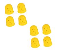 Abaodam 8pcs Guitar Fingertip Protectors Silicone Guards for Ukulele Electric Guitar Mandolin Covers Protector Caps for Broken Support