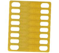 Abaodam 8pcs Guitar Neck Gasket Bass Neck Shim Guitar Parts Replacement Heightening Gasket for