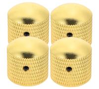 Abaodam 8pcs Guitar Volume Metal Knob Replacement Potentiometer Hat for Guitar Bass Volume Control Knobs Practical Instrument Accessories