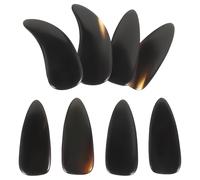 Abaodam 8pcs Horn Guzheng Nail Finger Picks Plectrum Covers for Adults, Comfortable to Wear, Compact Design, Suitable for Professional Performance