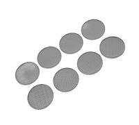 Abaodam 8pcs Iron Speaker Grill Mesh Covers Metal Protection Grille for Home Audio Ktv Conference Round Mesh Cover