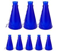 Abaodam 8pcs Loud Soccer Horn for Sporting Events Cheering Megaphones with Thunderous Sound Mini Air Horns for Adults and Party Noise Makers to Boost Team Spirit and Energize Football