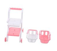 Abaodam 8pcs Mini Grocery Shopping Cart for Lightweight Portable Supermarket Handcart with Spacious Compact Design Plastic Utility Play Trolleys for Pretend Play and Desk Accessories