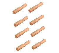 Abaodam 8pcs Nepalese Chanting Bowl Mallet for Yoga Singing Bowl Stick Wooden Handle Tibetan Singing Mallet for Meditation