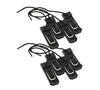 Abaodam 8pcs Paddle Board Divider Buckle Set Surfboard Water Separator Clips with Fin Connector Replacement Paddle Board Tail Clip for SUP and Surfing