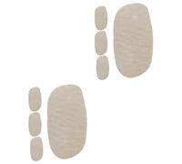 Abaodam 8pcs Parchment String Pads for Violin Professional Bridge Accessories Smooth for Extraordinary Tones Compact for Comfort for Musicians String Players