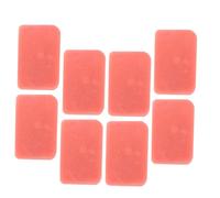 Abaodam 8pcs Realistic Fake Sliced Hams PVC Meat Model Anti-corrosive Faux Food for Kitchen Restaurant Table Decoration Play Food Props