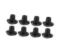 Abaodam 8pcs Rubber Replacement Tips for Hiking Sticks Non-Slip Feet Pads for Trekking Poles for Outdoor Activities and Camping