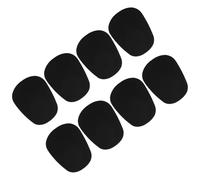 Abaodam 8pcs Saxophone Spacer Silicone Sax Mouthpiece Pad Replacement for Saxophone Mouthpiece Comfortable