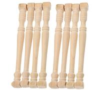 Abaodam 8pcs Scale Micro Landscape Sturdy DIY Accessories for Mini House Detailing and Craft