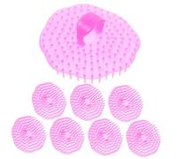 Abaodam 8Pcs Scalp Care Shampoo Brush for Deep Hair Cleaning and Gentle Massage Portable Hair Scalp Massaging Brush to Stimulate and Promote Healthy Growth