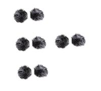 Abaodam 8pcs Splash Microphone Cover Practical Protector for Microphone Professional Accessory for Ktv Singing