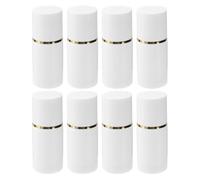 Abaodam 8Pcs Sponge Head Bottle Roller Ball Bottle Lightweight ABS Applicator White for Travel and Business Trip